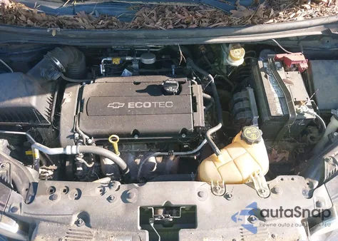 2015 Chevrolet Sonic Ls из США, поврежденный, VIN 1G1JA6SH3F4134194